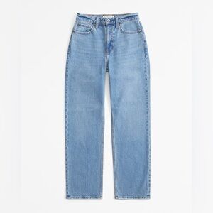Abercrombie & Fitch High Rise Vintage Straight Jean